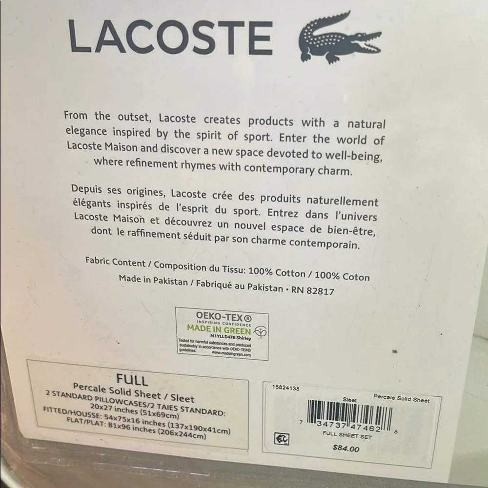 Lacoste experience luxury